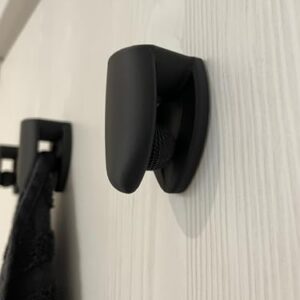 Rudrila Black Hanging Hooks 3 PCS