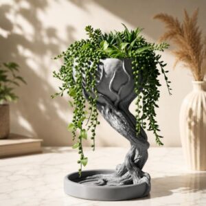 RUDRILA Root Planter with Drainage Hole, 3D Printed PLA
