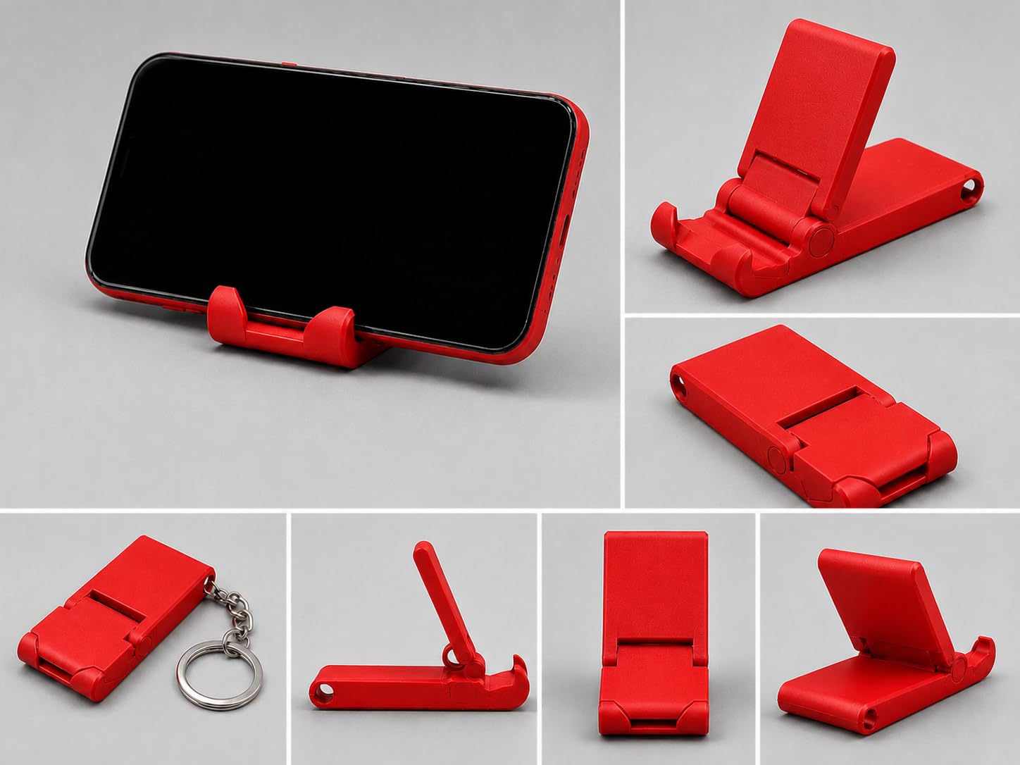 RUDRILA Foldable Mobile Phone Stand Red - image 2