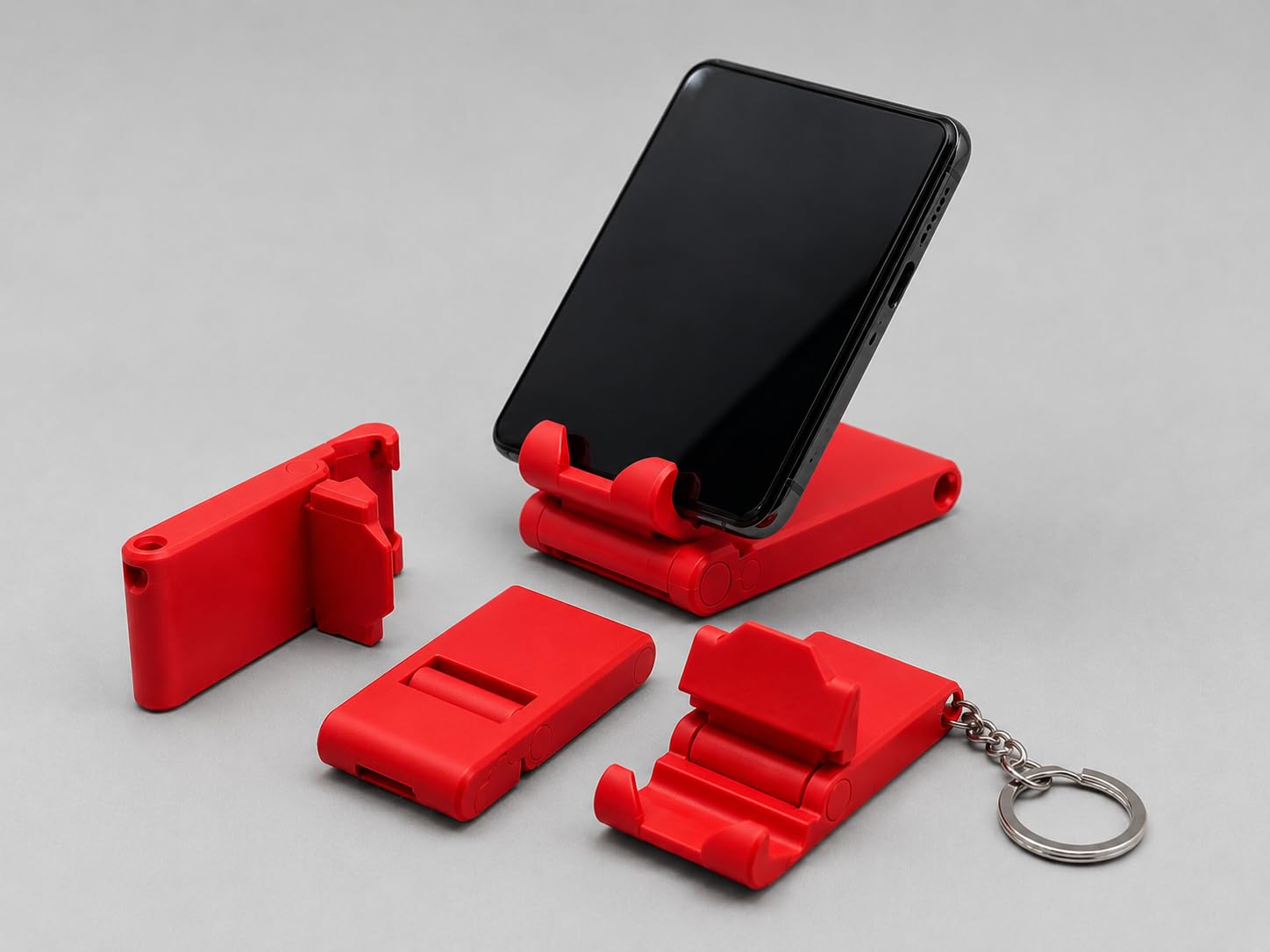 RUDRILA Foldable Mobile Phone Stand Red - image 3